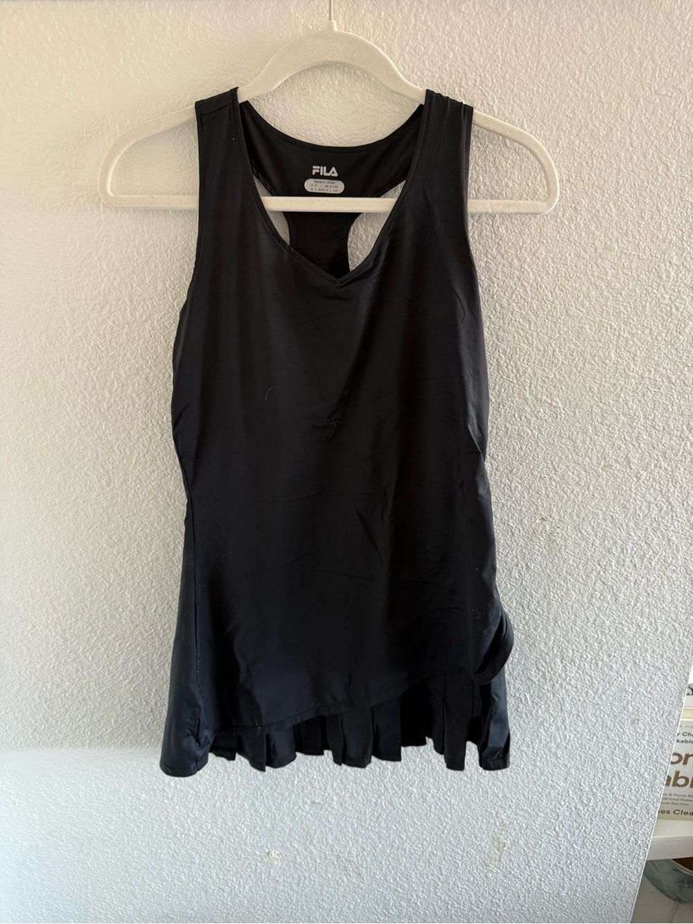 Fila Black Women's Athletic Dress